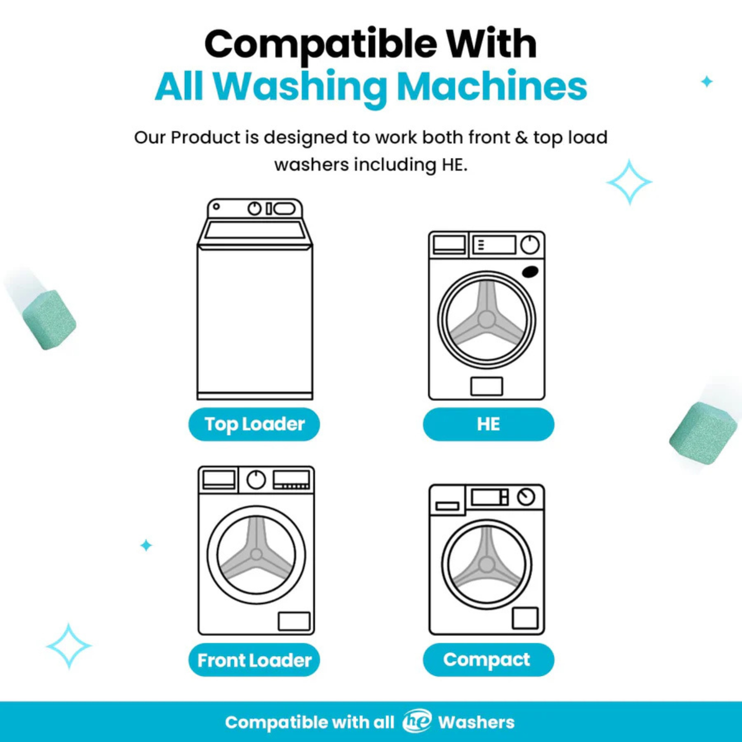 The AVOLAR Washing Machine Cleaner Pro