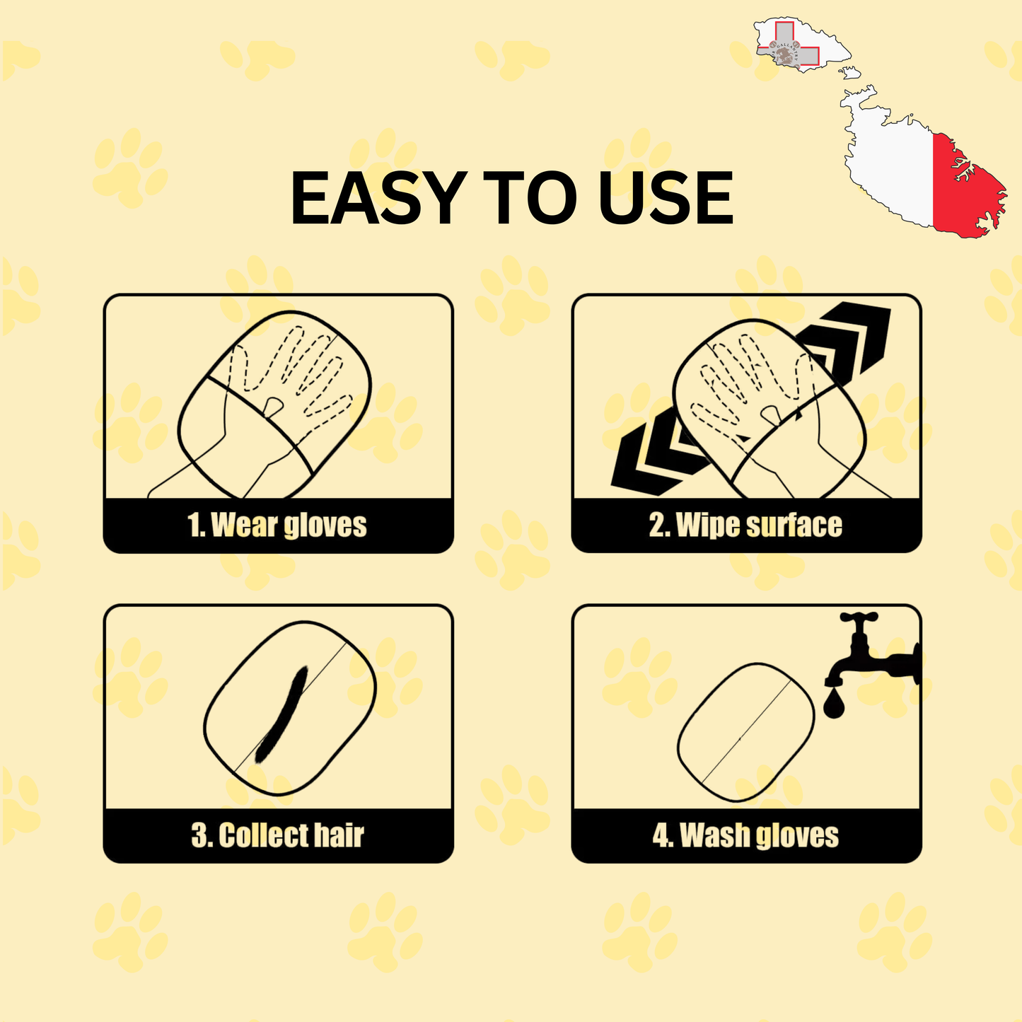 The AVOLAR Pet Hair Removal Glove